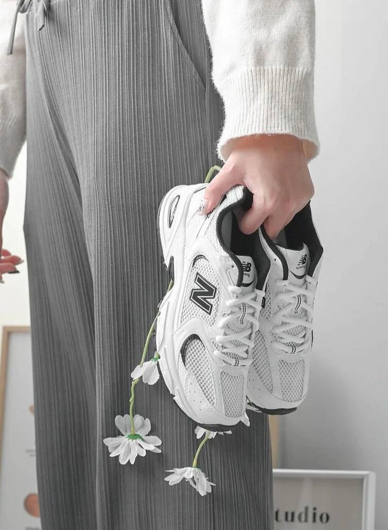 New Balance 530 Casual Sneakers Pure White/Black  - Image 4