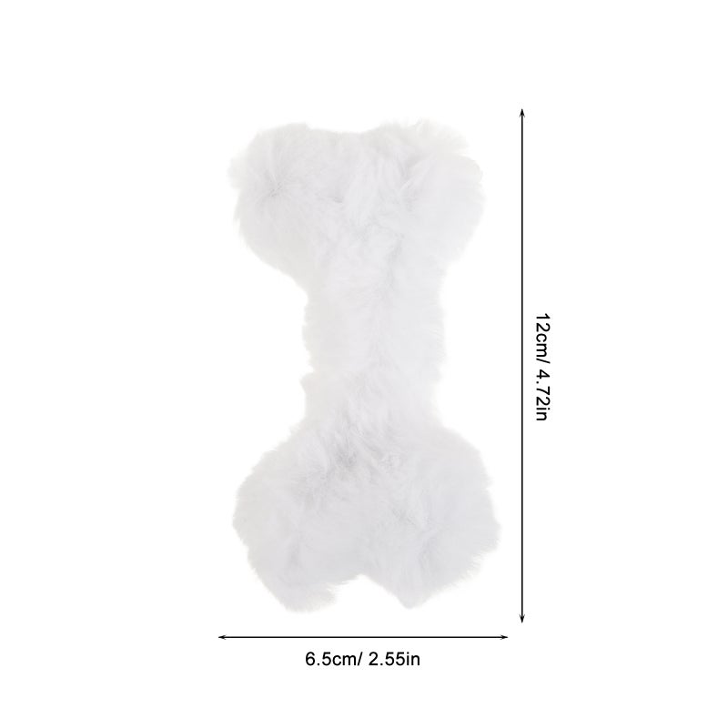 5pcs Cute Bone Shaped Plush Keychain Ornaments for Dog Bone Plush Key Holder for Backpack Bag and Keyring Accessories - Image 4