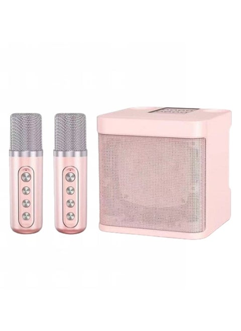 KD 203 Portable Bluetooth Speaker with Microphone Set Karaoke Machine