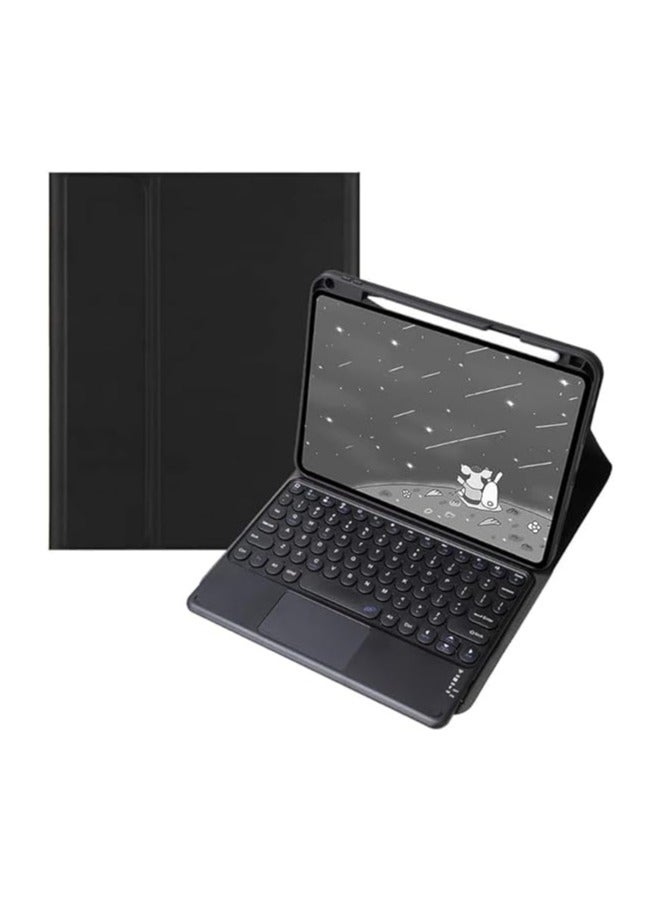 Touched Keyboard Case Compatible with Infinix Xpad 11 Inch 2024, with Detachable Touch Bluetooth Keyboard and Protective Case with Pen Slot