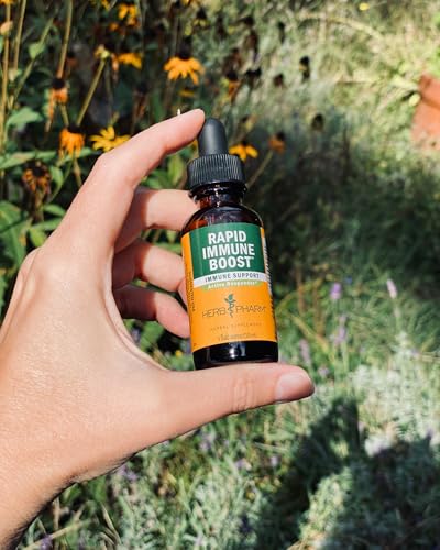 Herb Pharm Organic Rapid Immune Boost: Fast-Absorbing Tincture for Adults, Echinacea Tincture with Goldenseal, Ginger Extract & Elderberry, Immune Support Supplement & Wellness Aid, 4 Oz - Image 4