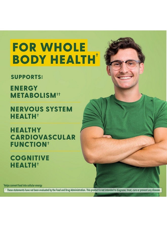 MegaFood Vegan Vitamin B12, Vitamin B Supplement with Vitamin B6, B12 Vitamins, and Folic Acid, Supports Cellular Energy Production, Nervous System Health & Cardiovascular Function - 30 Tablets - Image 3