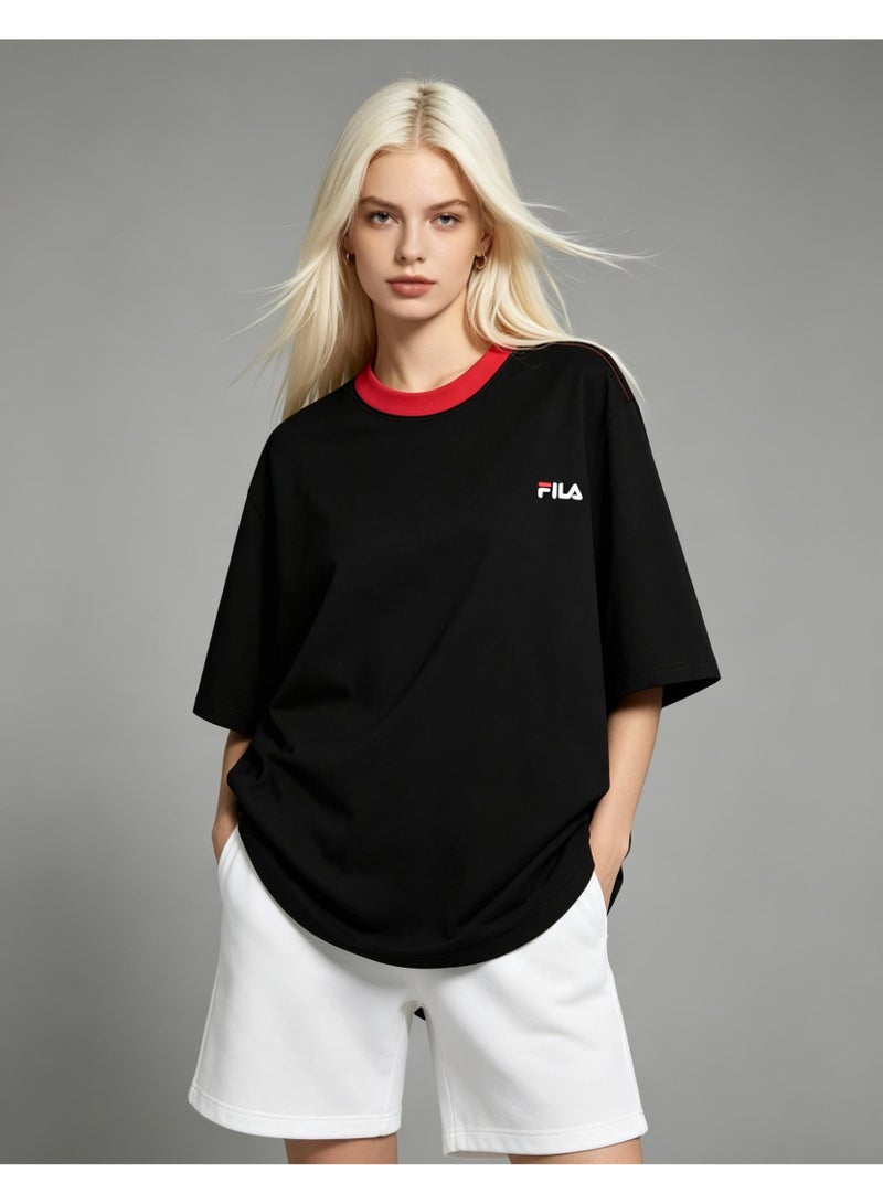 FILA round neck short-sleeved shirt, unisex. Suitable for outdoor sports and fitness. - Image 5