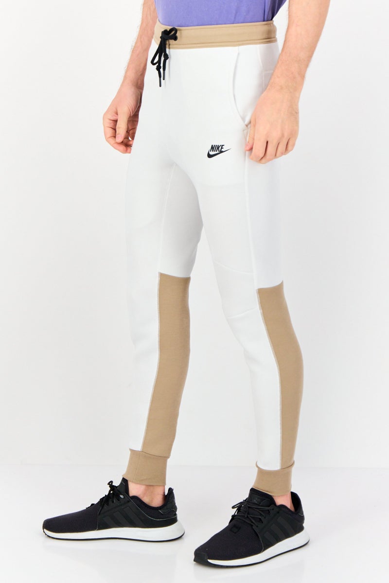 Nike Men Slim Fit Outdoor Sweatpants, White  - Image 2