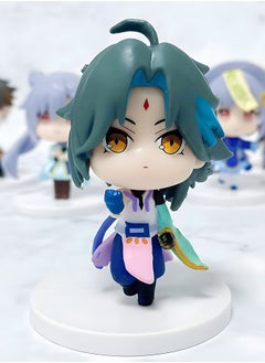 GROIC 6 Pcs/Set Genshin Impact Figure Toys Collectible Doll Set Anime Statues Anime Creative Gift Character Model Toy Anime Figure Genshin Impact Collection Action Toy Set  - Image 4