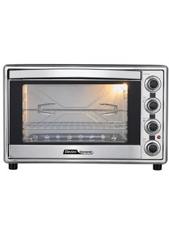 Electro General Electric Oven 60 Ltr, 2200W, Rotisserie Function, Adjustable Temperature (100-230°C), 60-Min Timer with Bell Ring, Double glass door, Durable Stainless Steel Heating Elements, Indication Light 60L and power full power 2200W SVN-S60RML - Silver  - Image 3