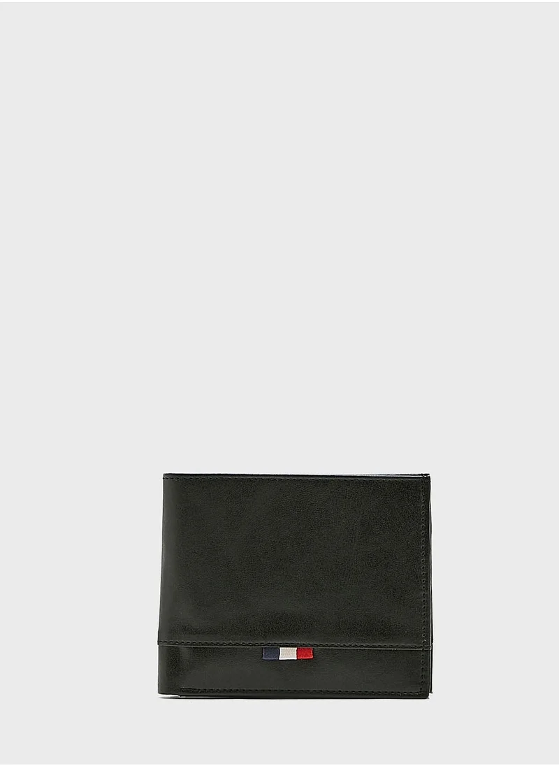 Robert Wood Leatherette Wallet And Key Chain Gift Set