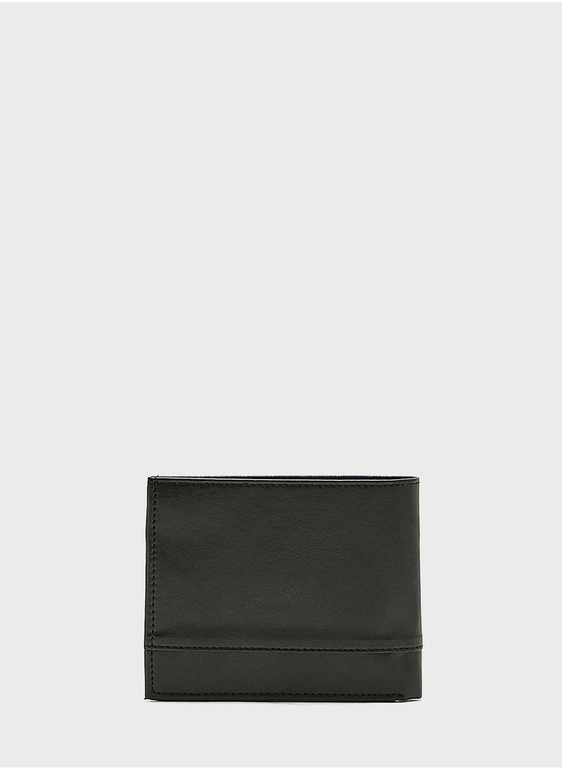 Robert Wood - Leatherette Wallet And Key Chain Gift Set - Image 1