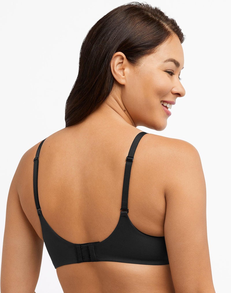 Bali Women's One Smooth U Lace Underwire Bra, Comfort Stretch Full-Coverage Convertible Bra Sandshell - Image 2