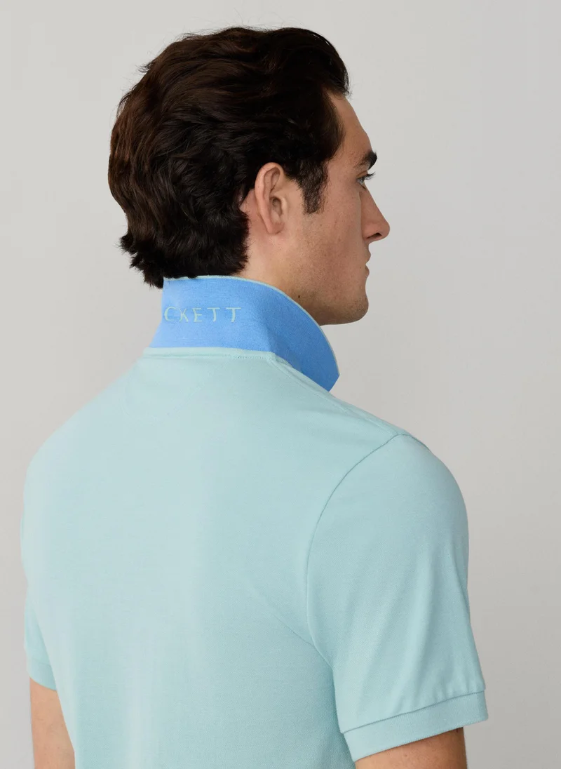Hackett  Slim Fit Short Sleeve Logo Pique Polo for Men | Best Price UAE
