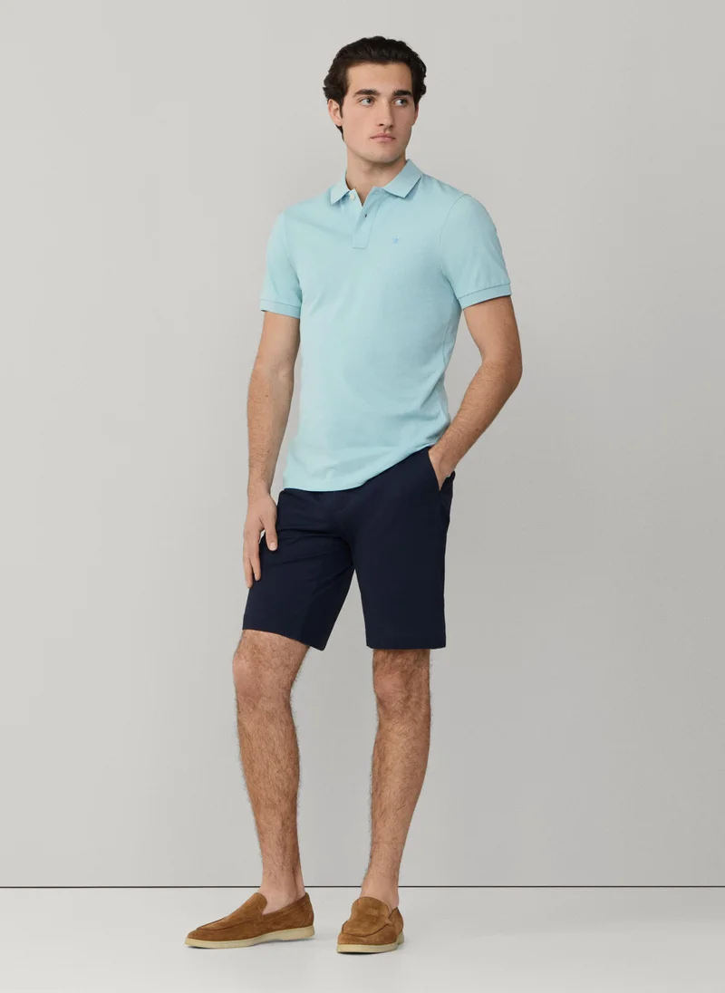 Hackett  Slim Fit Short Sleeve Logo Pique Polo for Men | Best Price UAE