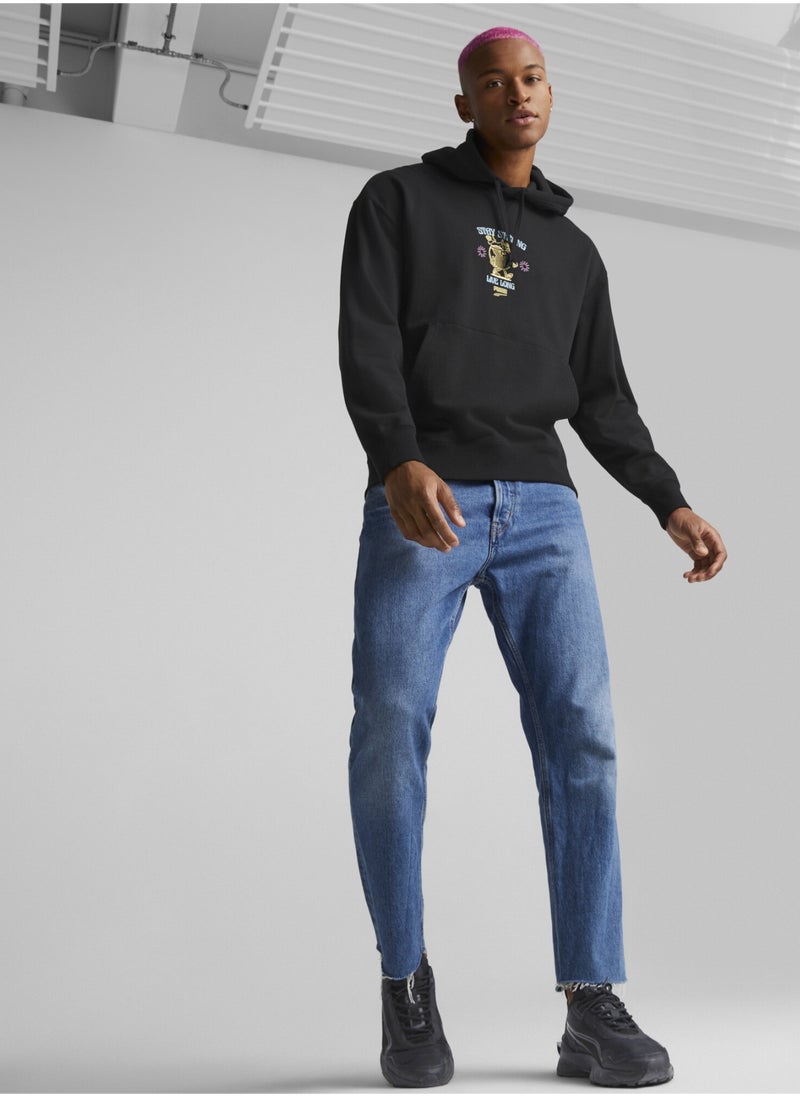 PUMA Downtown Mens Longsleeve Hoodie  - Image 5