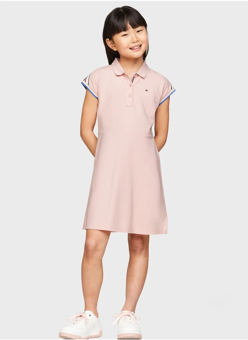 TOMMY HILFIGER Youth Striped Polo Dress