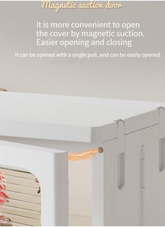 NKX 4 Layers Household Living Room Folding Storage Cabinet  - Image 4