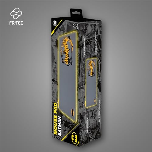 FR-TEC FRTEC - XL باتمان RGB LED ضوء ماوس ولوحة مفاتيح، توصيل وتشغيل، سطح أملس، غير قابل للانزلاق - Image 4