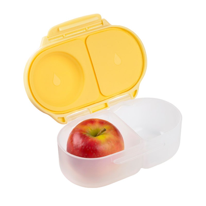 b.box Snackbox | Mini Bento Lunch Box with 2 Leakproof Compartments | Ideal for Toddlers, Kids Lunch & Snacks | Fits Whole Piece of Fruit | BPA Free - Image 3