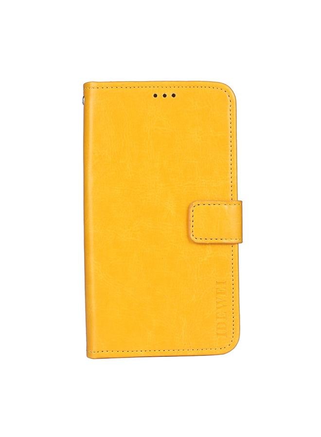 IDEWEI Case For Nokia 1.4 Crazy Horse Texture Horizontal Flip Leather Case with Holder & Card Slots & Wallet - Image 2