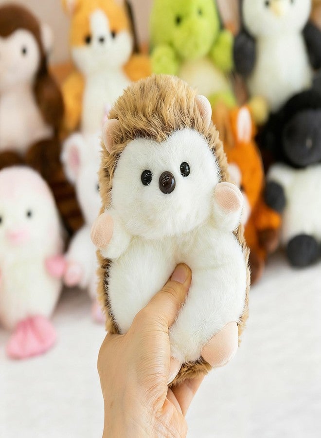 PEACH CAT Hedgehog Stuffed Animal Cute Plushies Small Plush Toys Gifts for Kids - Image 3