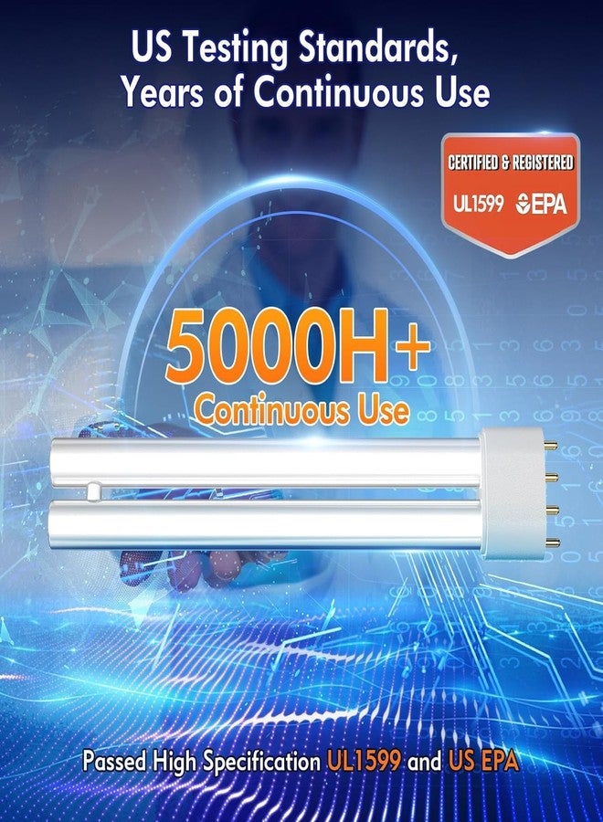 Ariie Bug Zapper Large Coverage 1/2 Acre, Weatherproof, Light Sensor, Mosquito Fly Trap Zapper Killer, Outdoor Indoor, Ariie Mosquito Zapper for Patio Home Office Hotel Warehouse, Commercial Bug Light - Image 2