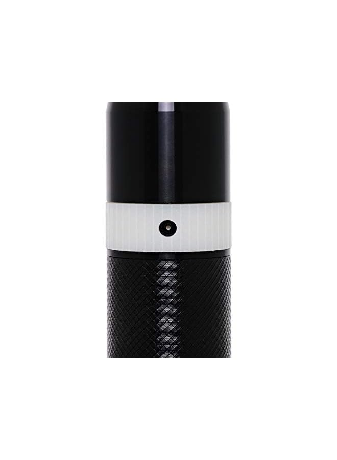 جيباس مصباح يدوي LED قابل لإعادة الشحن 287 ملم أبيض ساطع للغاية مع 4 5 ساعات عمل وبطارية 2500 مللي أمبير في الساعة مثالية للدوريات والرحلات وانقطاع التيار الكهربائي في حالات الطوارئ - Image 4