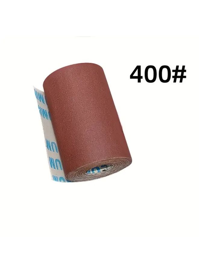 5M Sandpaper Roll 3 66 Inch Wide 400 Grit For Wet And Dry Wood Metal Car Polishing - Image 1