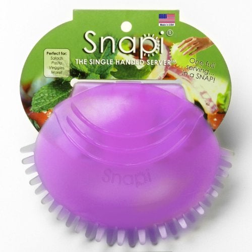 Snapi - The Single Handed Salad Server - Grape - Image 4