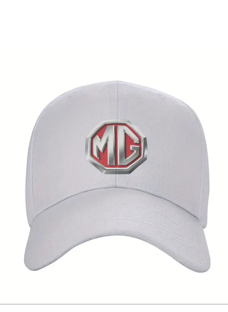 ام جي كاب رجالي من إم جي بتصميم عصري وأنيق باللون الأبيض - Image 3