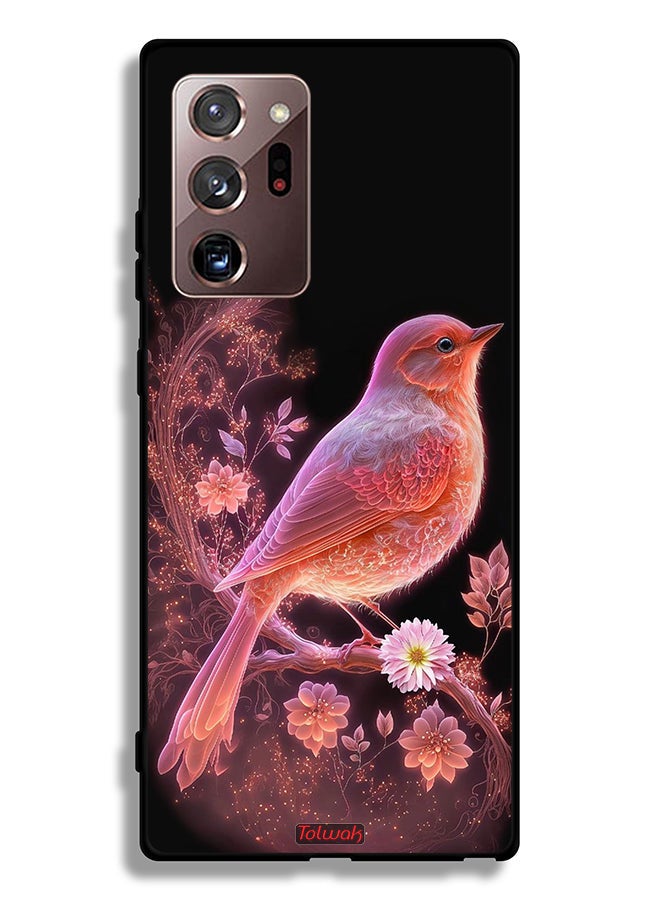 Tolwak Samsung Galaxy Note 20 Ultra 5G Protective Case Cover Cute Bird Art - Image 2