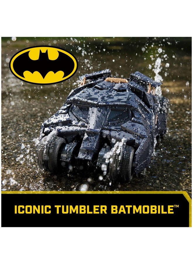 DC Comics DC Comics Batman, Official Batmobile Tumbler RC, 1:15 Scale, 85th Anniversary Dark Knight Trilogy Special Edition Collectible Kids Toys for Boys Ages 4 and Up  - Image 2