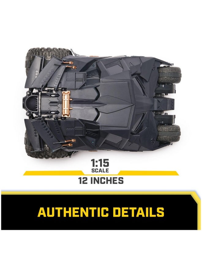 DC Comics DC Comics Batman, Official Batmobile Tumbler RC, 1:15 Scale, 85th Anniversary Dark Knight Trilogy Special Edition Collectible Kids Toys for Boys Ages 4 and Up  - Image 4