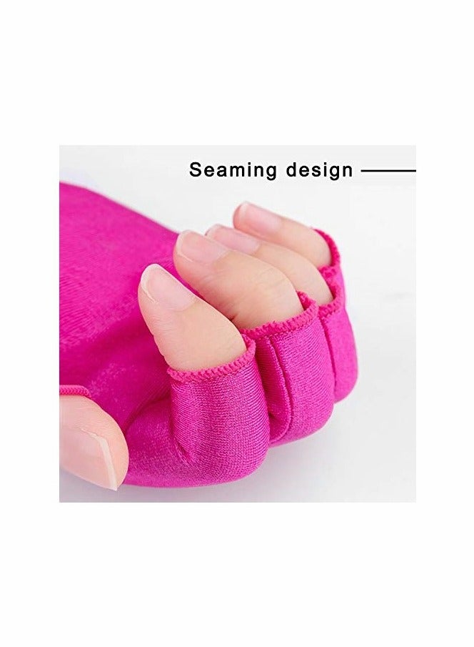 KASTWAVE UV Glove for Nail Lamp, Gel Manicures Glove, Half Finger Stretchy Gloves for Girls Protect Hands - Image 5