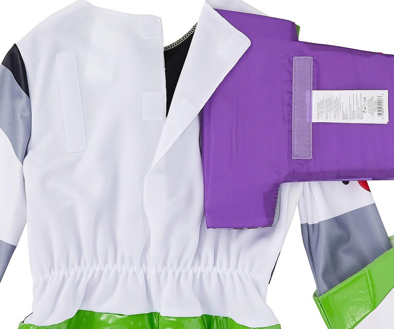 Disney Pixar Toy Story 4 Buzz Lightyear Costume (7-8 years, White/Green) - Image 2
