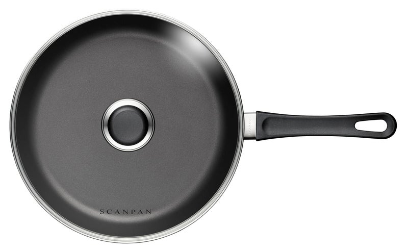 Scanpan Classic 3.25 quarts (11 inch) Nonstick Saute Pan with Lid â€“ Compatible with Gas and Electric Stovetops, Metal Utensil Safe, Oven Safe to 500Â°F, Dishwasher Safe - Image 2