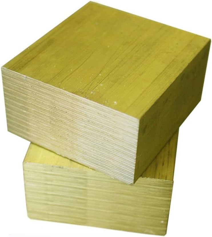 Brass Block Bar 30x30x50mm CNC Engraving Plate Flat Copper Bar for Machining Cutting - Image 4