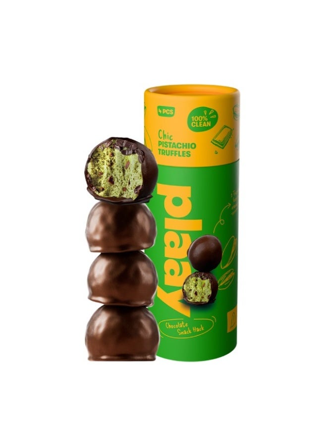 Chocolate Truffles, Pistachio - 4pcs, UAE