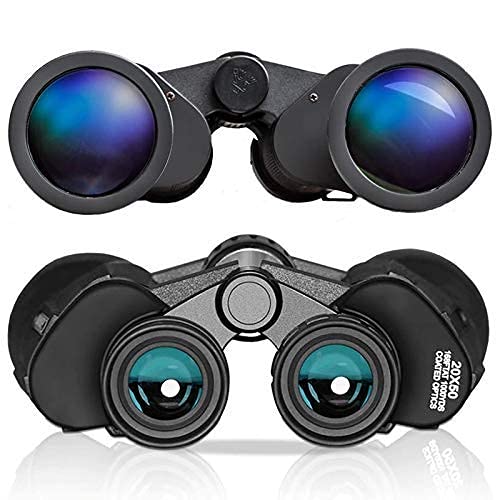 IKTU High Power 20x50 Binoculars, Compact HD Professional/Daily Waterproof Binoculars Telescope for Adults Bird Watching Travel Hunting Football with Case and Strap (168FT at 1000YDS) - Image 5