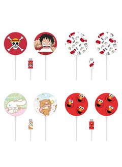 Applicable To For Apple MagSafe Charger Stickers Cartoon 12 Mobile Phone Magnetic Wireless Charging Scratch-resistant Film-Color:Note No.