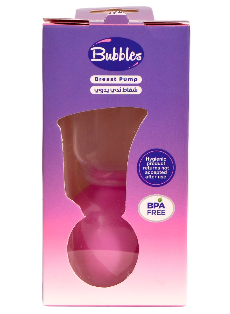 Bubbles Bubbles Manual Breast Pump - Rose  - Image 2