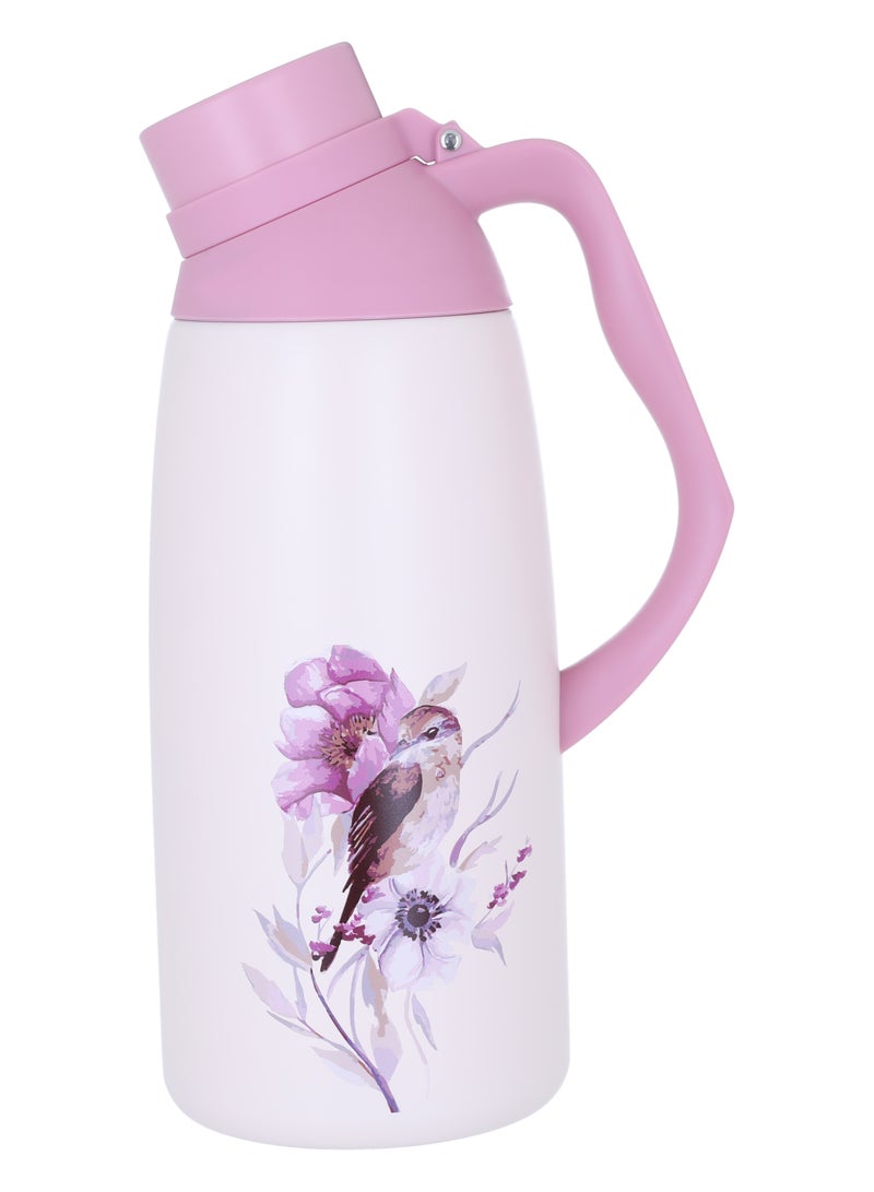 Alsaif Gallery Timeless Rania Thermos, 2.5 liters, steel inner case, steel outer case - pink - Image 2