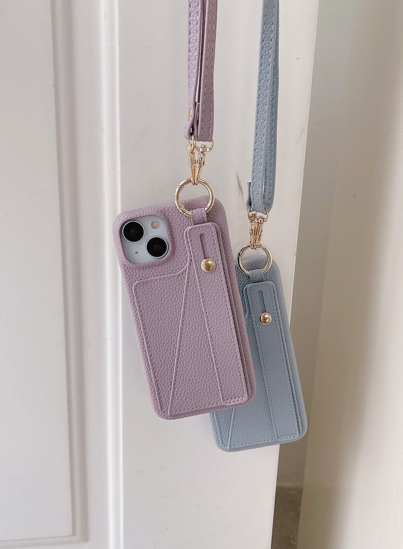 Suteni Back Cover Card Slots Leather Phone Case for iPhone - Image 2