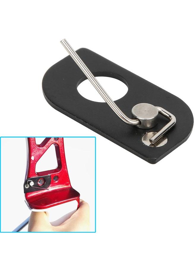 Aluminium Alloy Magnetic Arrow Rest Archery Right Hand for Recurve Bow Accessory