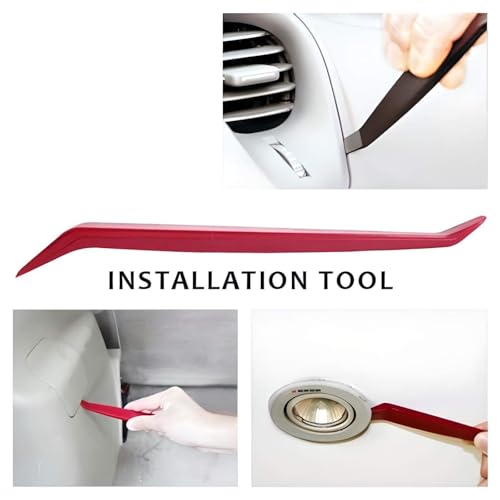 iJDMTOY 2-Piece Nylon/Plastic Open Pry Tool Compatible With LED Interior Lights, License Plate Lights Removal Installation - Image 4