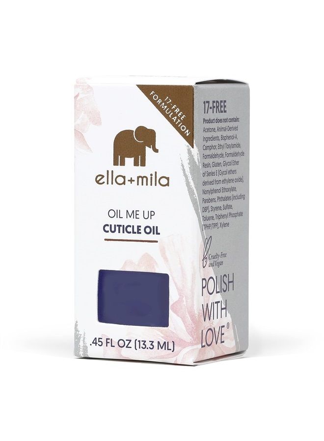 ella mila Premium Cuticle Oil - Long-Lasting Nail Care & Nail Growth Treatment for Weak, Thin & Damaged Nails - Enhanced with Lavender Oil & Vitamin E (Oil Me Up - 0.45 fl oz) - Image 2
