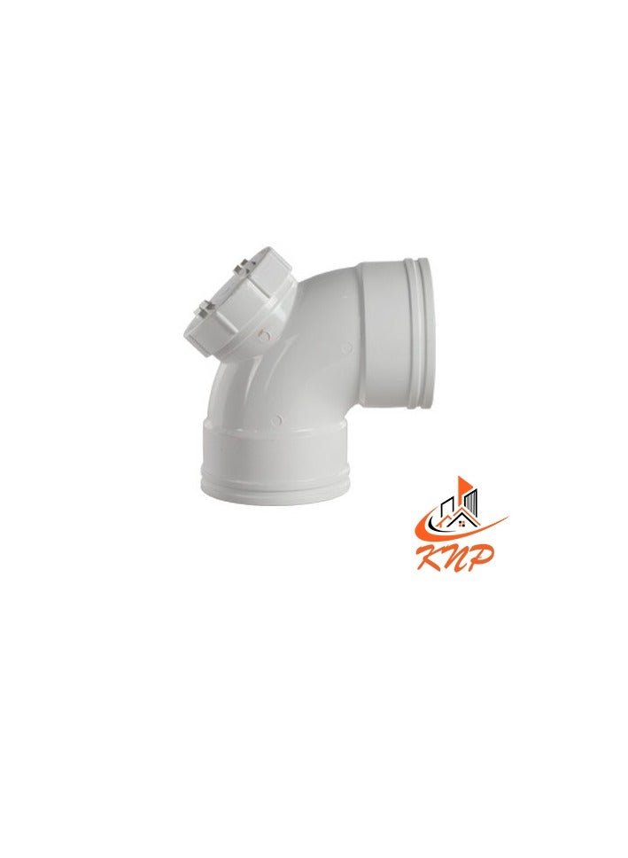 KNP UPVC Door Elbow 4" X 90° BP - Image 1