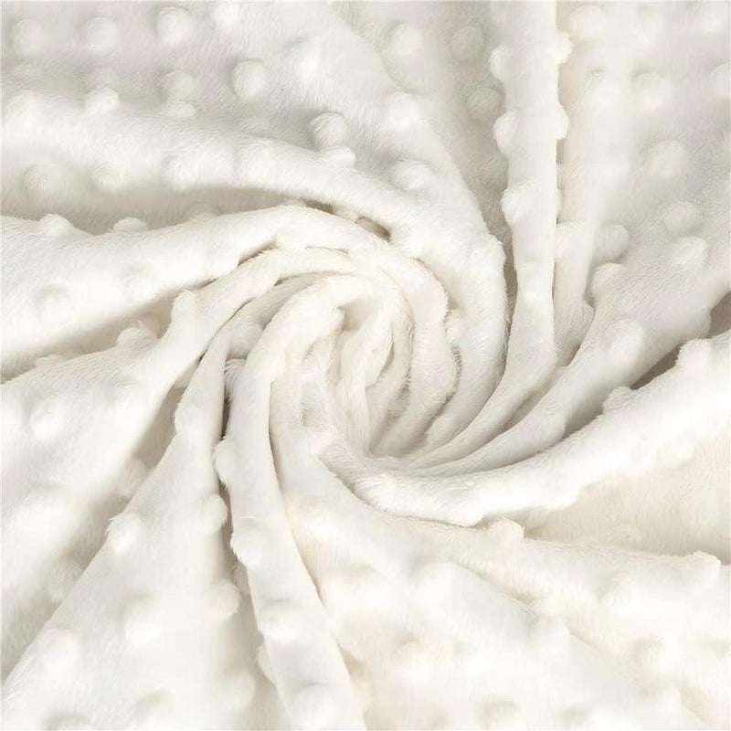 BEILIMU Baby Blanket for Boys Comfy Durable Corduroy Toddler Blanket with Double Layer Dotted Backing Checkerboard Grid Chessboard Gingham Warmer Bed Blankets for Newborn Infants Black 30x40 Inches - Image 5