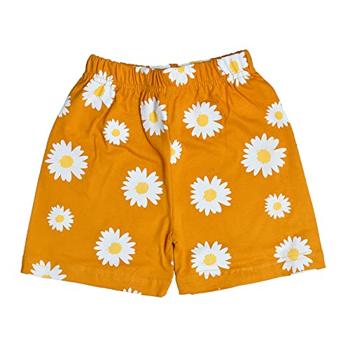 T2F Girls Cotton Printed Shorts(Pack of 5) - Image 3