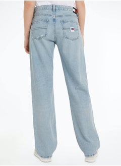 TOMMY JEANS Women's Sophie Low Rise Skinny Jeans - Cotton, Light Blue  - Image 3