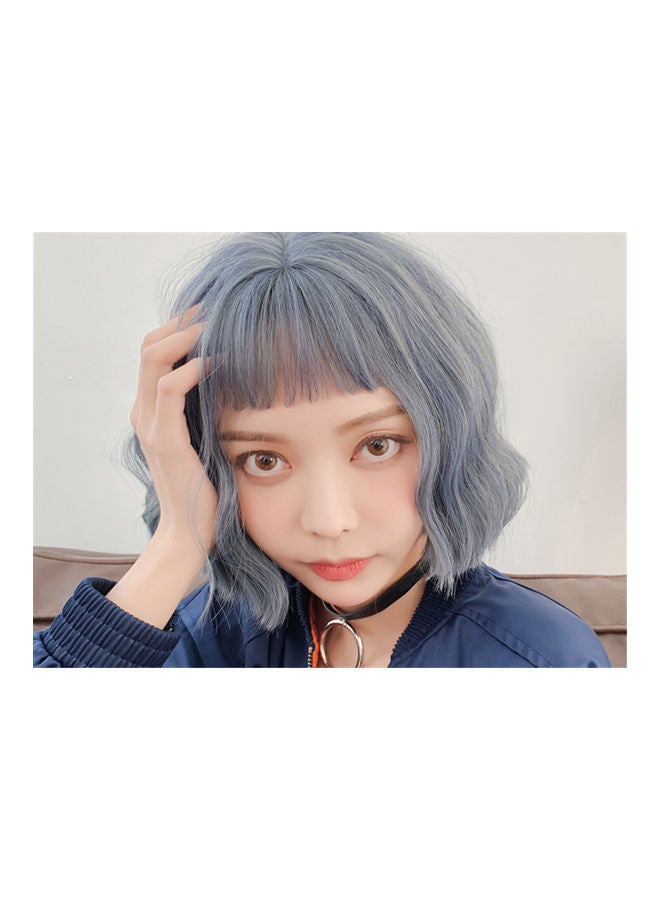 نيبمينينت شعر مستعار قصير ومجعد 12سم - Image 3