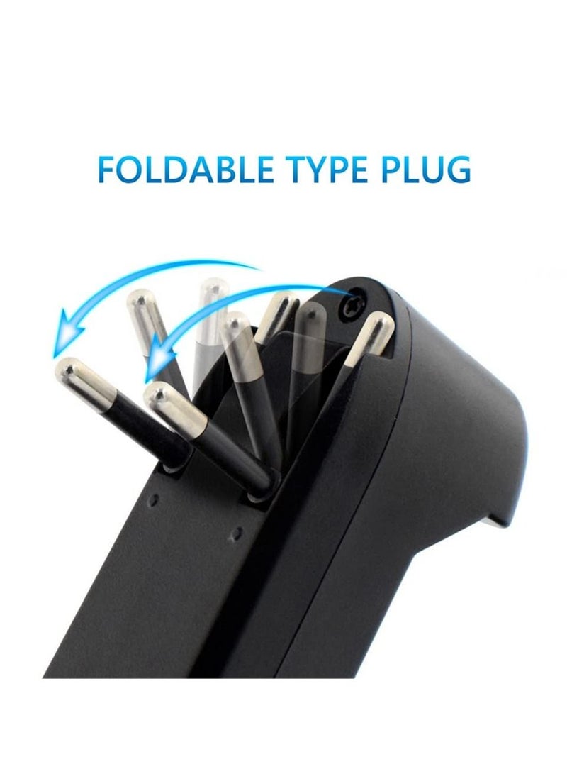 EU Universal Charger for 3.7V 18650 16340 14500 26650 lithium Li-ion Rechargeable Battery Charger  - Image 4