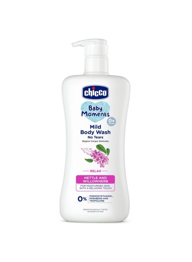 Chicco Mild Bodywash Relax 500 ml with Mild Bodywash Protect 200ml - Image 3